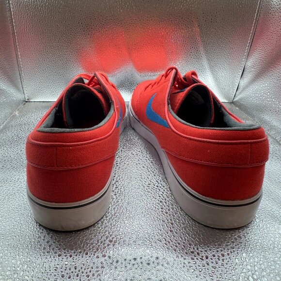 Size 11 Nike SB Zoom Stefan Janoski‎ Mens Red Skateboarding Shoes 615957-640 - Picture 8 of 11